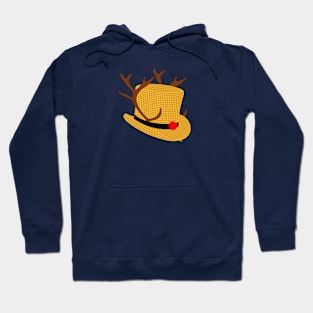 Columbia's Hat w/Antlers Hoodie